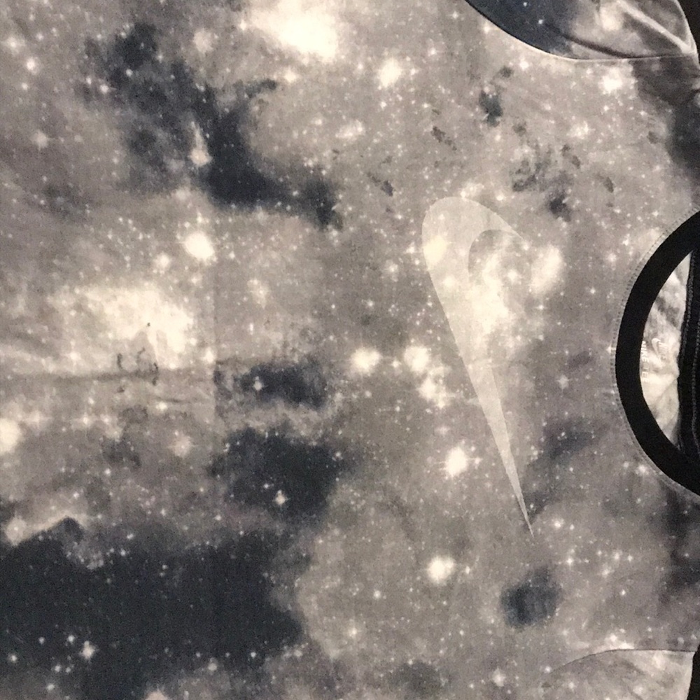 Nike gray galaxy T-shirt